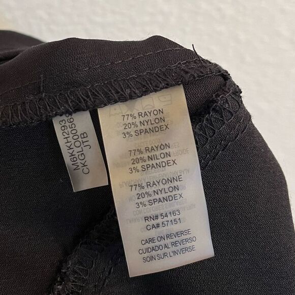 Calvin Klein Straight Leg Trouser pants Black 6 - Picture 6 of 6